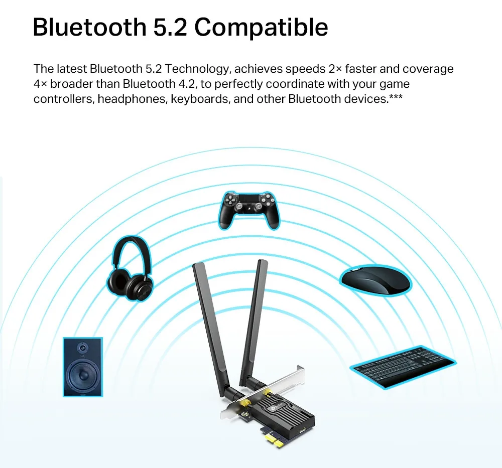 TP-LINK Archer TX20E V2 - Netzwerkadapter - PCIe, Ansicht 2
