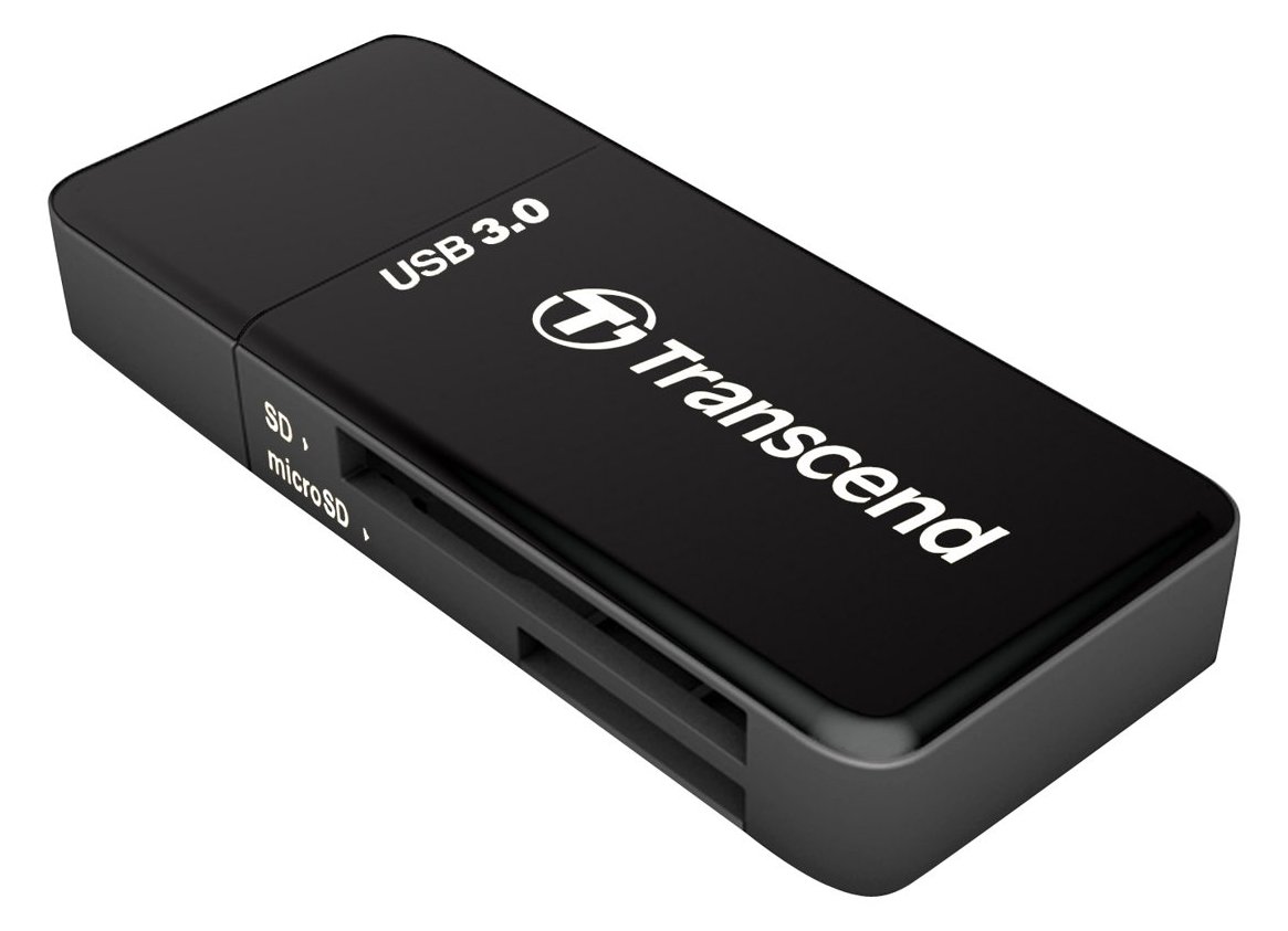 Transcend Kartenleser (SD, microSD, SDHC, microSDHC, SDXC, microSDXC, SDHC UHS-I, SDXC UHS-I)