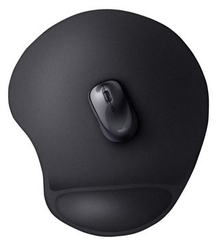 Trust Bigfoot XL - Mauspad mit Handgelenkpolsterkissen von LumaTech