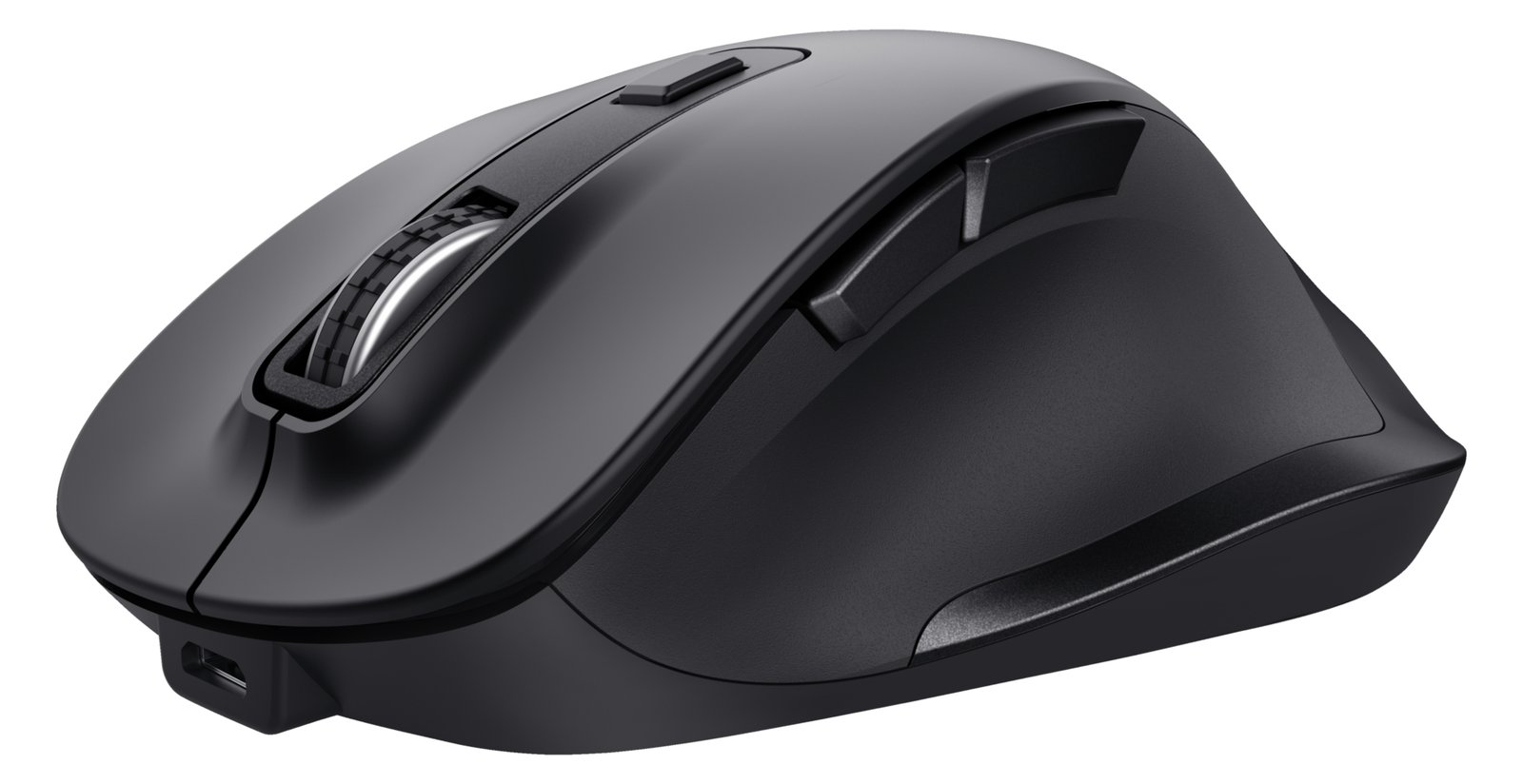 Trust Fyda Comfort - Maus - eco - ergonomisch - Für Rechtshänder - optisch - 6 Tasten - kabellos - 2.4 GHz