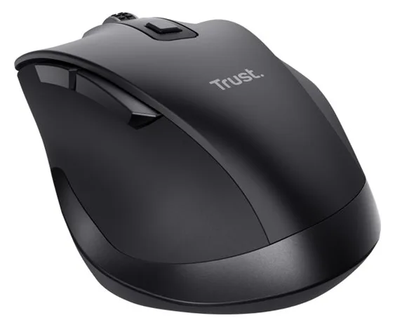 Trust Fyda Comfort - Maus - eco - ergonomisch - Für Rechtshänder - optisch - 6 Tasten - kabellos - 2.4 GHz, Ansicht 2