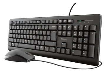 Trust Primo - Tastatur-und-Maus-Set - USB - TL: Deutsch, QWERTZ von LumaTech