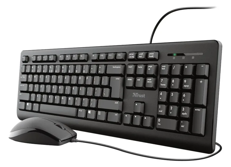 Trust TKM-250 - Tastatur-und-Maus-Set - USB - TL: Deutsch, QWERTZ, Ansicht 5
