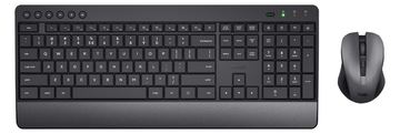 Trust Trezo Comfort - Tastatur-und-Maus-Set - kabellos - TL: Deutsch, QWERTZ von LumaTech