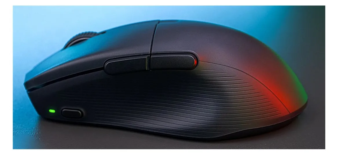Turtle Beach Pure Air - Maus - ergonomisch - optisch - kabellos, kabelgebunden - Bluetooth, 2.4 GHz, USB-C - Schwarz, Ansicht 2