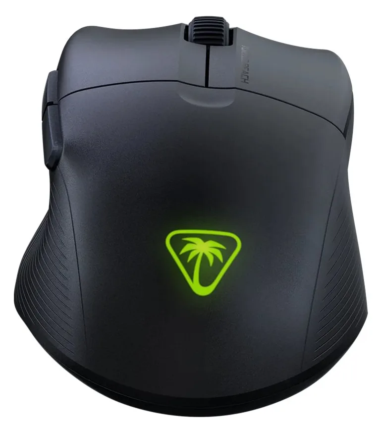 Turtle Beach Pure Air - Maus - ergonomisch - optisch - kabellos, kabelgebunden - Bluetooth, 2.4 GHz, USB-C - Schwarz, Ansicht 4