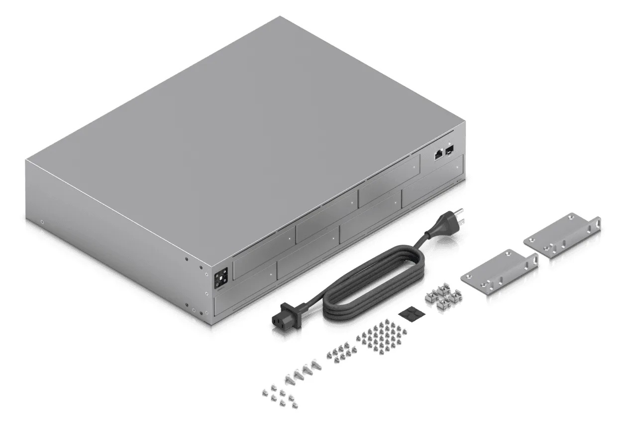 Ubiquiti UniFi UNAS Pro - NAS-Server - Rack - einbaufähig, Ansicht 3