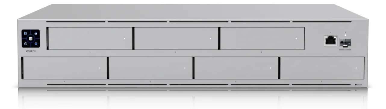 Ubiquiti UniFi UNAS Pro - NAS-Server - Rack - einbaufähig, Ansicht 4