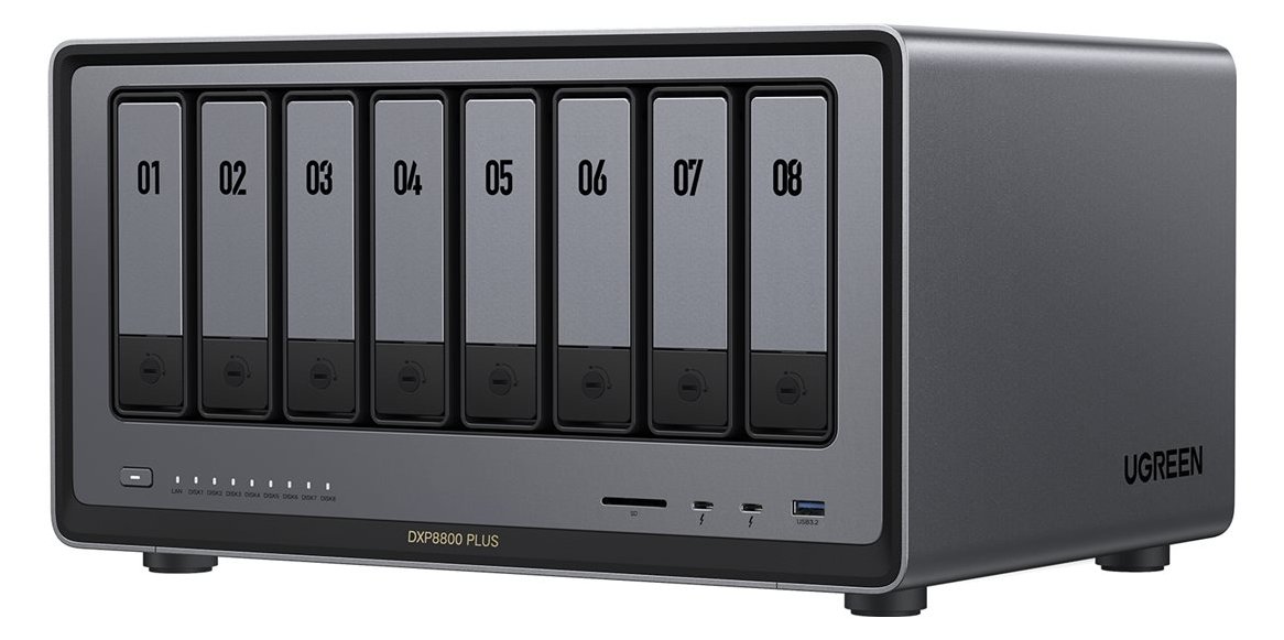 Ugreen Network Attached Storage NAS DXP8800 Plus EU Diskless - NAS