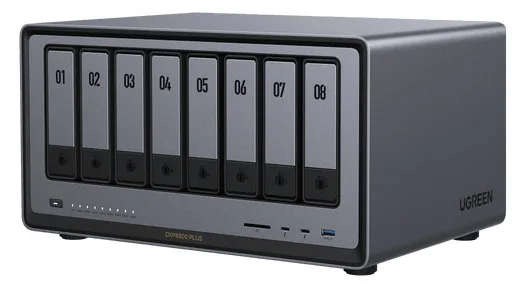 Ugreen Network Attached Storage NAS DXP8800 Plus EU Diskless - NAS, Ansicht 2