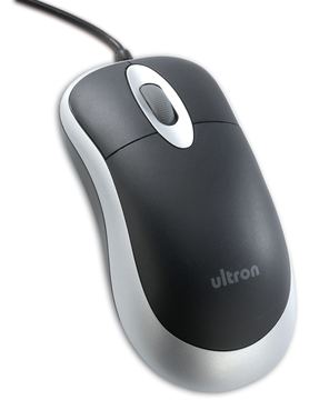 Ultron UM-100 basic - Maus - 3 Tasten - kabelgebunden von LumaTech
