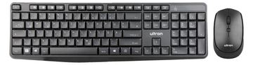 Ultron UMC-300 - Tastatur-und-Maus-Set - kabellos - TL: Deutsch, QWERTZ von LumaTech