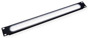 VALUE 19'' Kabeldurchführungsplatte Kantenschutz Stahl von LumaTech