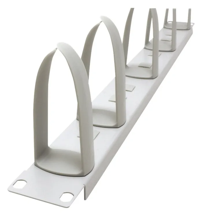VALUE 19 Cable Management plate - Kabelführungsplatte für Schaltschrank - Grau - 1U - 25.4/48.3 cm (10/19), Ansicht 4