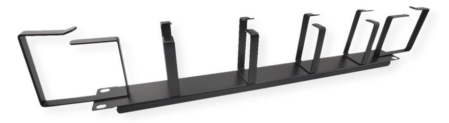 VALUE 19-Kabelmanagement 6 G-Typ Metallösen schwarz von LumaTech