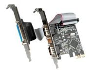 VALUE Adapter Parallel/Seriell - PCIe - Seriell von LumaTech