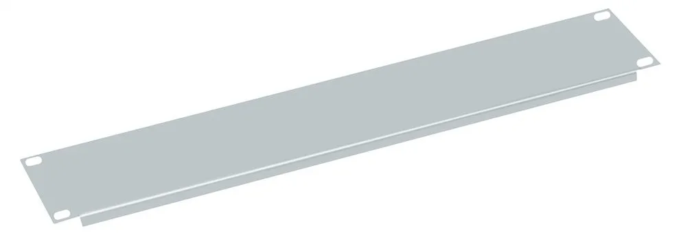VALUE Blindabdeckung - Hellgrau, RAL 7035 - 2U - 48.3 cm (19), Ansicht 2