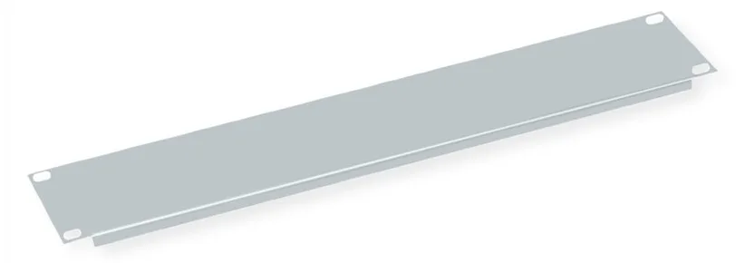 VALUE Blindabdeckung - Hellgrau, RAL 7035 - 2U - 48.3 cm (19), Ansicht 3