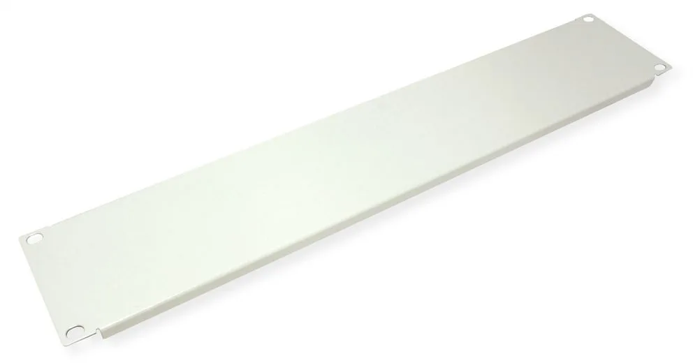 VALUE Blindabdeckung - Hellgrau, RAL 7035 - 2U - 48.3 cm (19), Ansicht 4