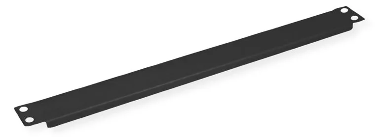 VALUE Blindabdeckung - Schwarz, RAL 9005 - 1U - 48.3 cm (19), Ansicht 2