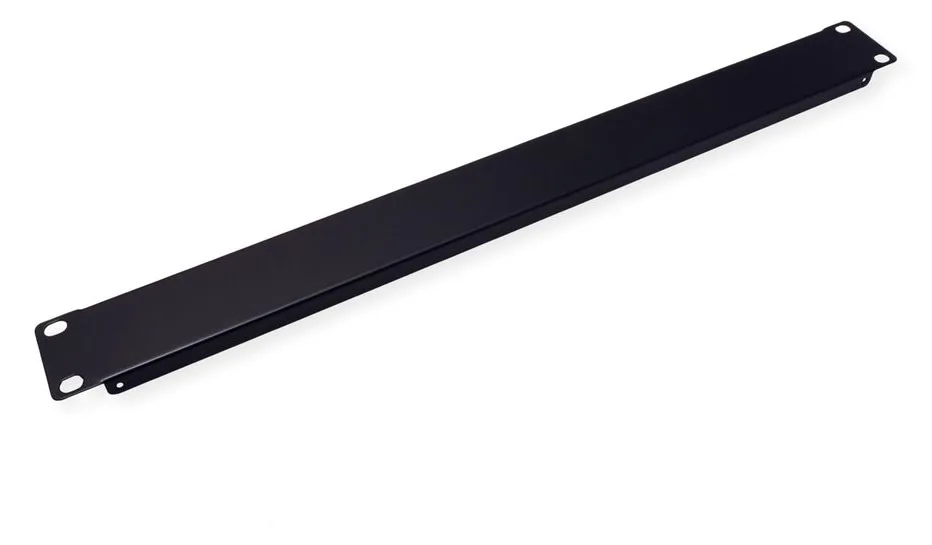 VALUE Blindabdeckung - Schwarz, RAL 9005 - 1U - 48.3 cm (19), Ansicht 3