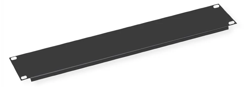 VALUE Blindabdeckung - Schwarz, RAL 9005 - 2U - 48.3 cm (19), Ansicht 3