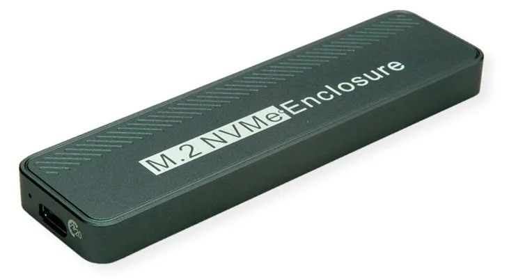 VALUE Externe SSD-Box USB3.2 Gen2x2 Typ C NVME, Ansicht 2