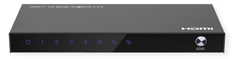 VALUE HDMI-Splitter 4K60Hz 4fach