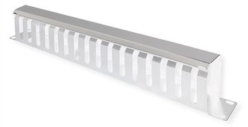 VALUE Kabelmanagement - Vorderseite - Hellgrau, RAL 7035 - 1U - 48.3 cm (19) von LumaTech