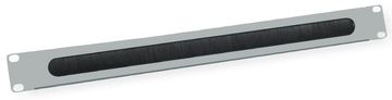 VALUE Rack-Blende mit Bürste für Kabeldurchführung - Hellgrau, RAL 7035 - 1U - 48.3 cm (19) von LumaTech