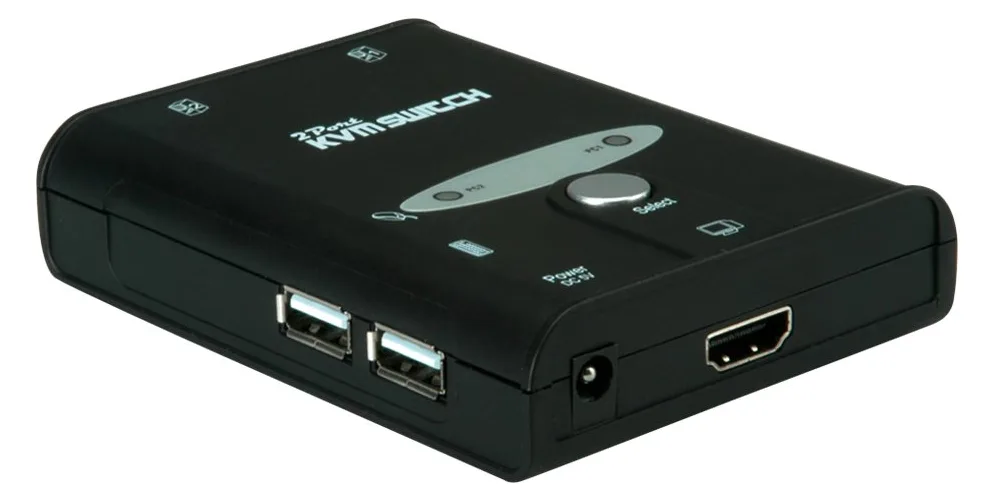 VALUE Star - KVM-Switch - 2 x KVM port(s) - 2 lokale Benutzer, Ansicht 3