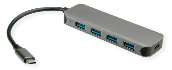 VALUE USB 3.2 Gen 1 Hub - Hub - 4 x USB 3.2 Gen 1, Ansicht 2