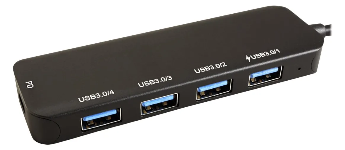 VALUE USB 3.2 Gen 1 Hub - Hub - 4 x USB 3.2 Gen 1, Ansicht 3