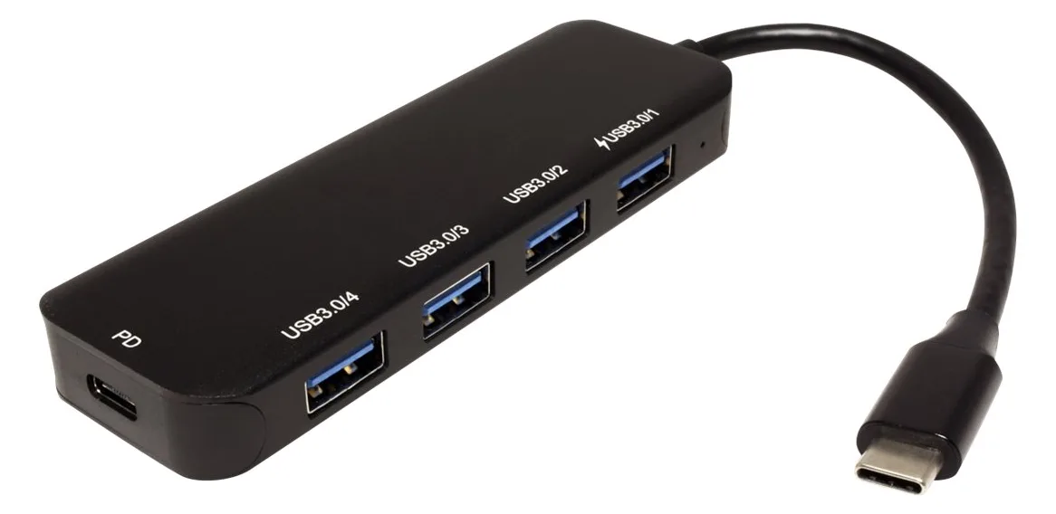 VALUE USB 3.2 Gen 1 Hub - Hub - 4 x USB 3.2 Gen 1, Ansicht 4