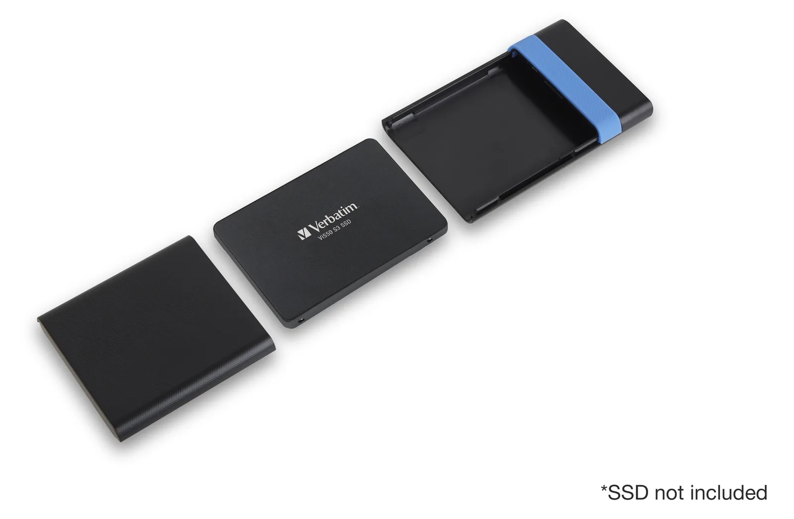 Verbatim Speichergehäuse - 2.5 (6.4 cm) - SATA 6Gb/s - USB 3.2 (Gen 1), Ansicht 3