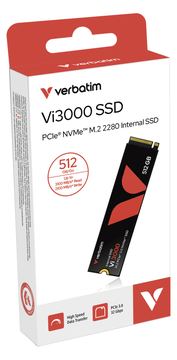 Verbatim Vi3000 - SSD - High Endurance - 512 GB - intern - M.2 2280 - PCIe 3.0 x4 (NVMe) von LumaTech