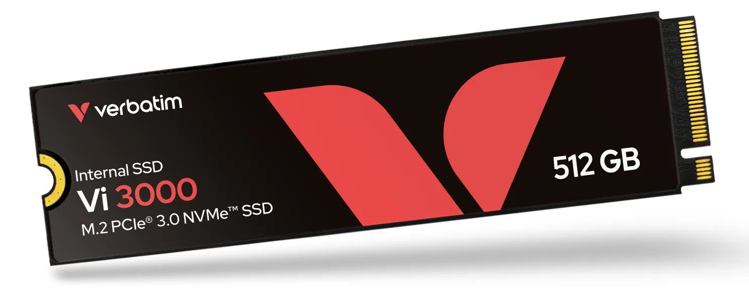 Verbatim Vi3000 - SSD - High Endurance - 512 GB - intern - M.2 2280 - PCIe 3.0 x4 (NVMe), Ansicht 3
