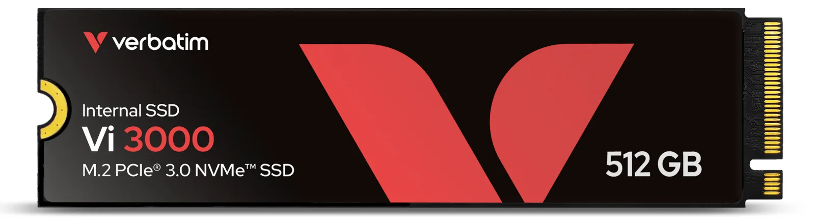 Verbatim Vi3000 - SSD - High Endurance - 512 GB - intern - M.2 2280 - PCIe 3.0 x4 (NVMe), Ansicht 4