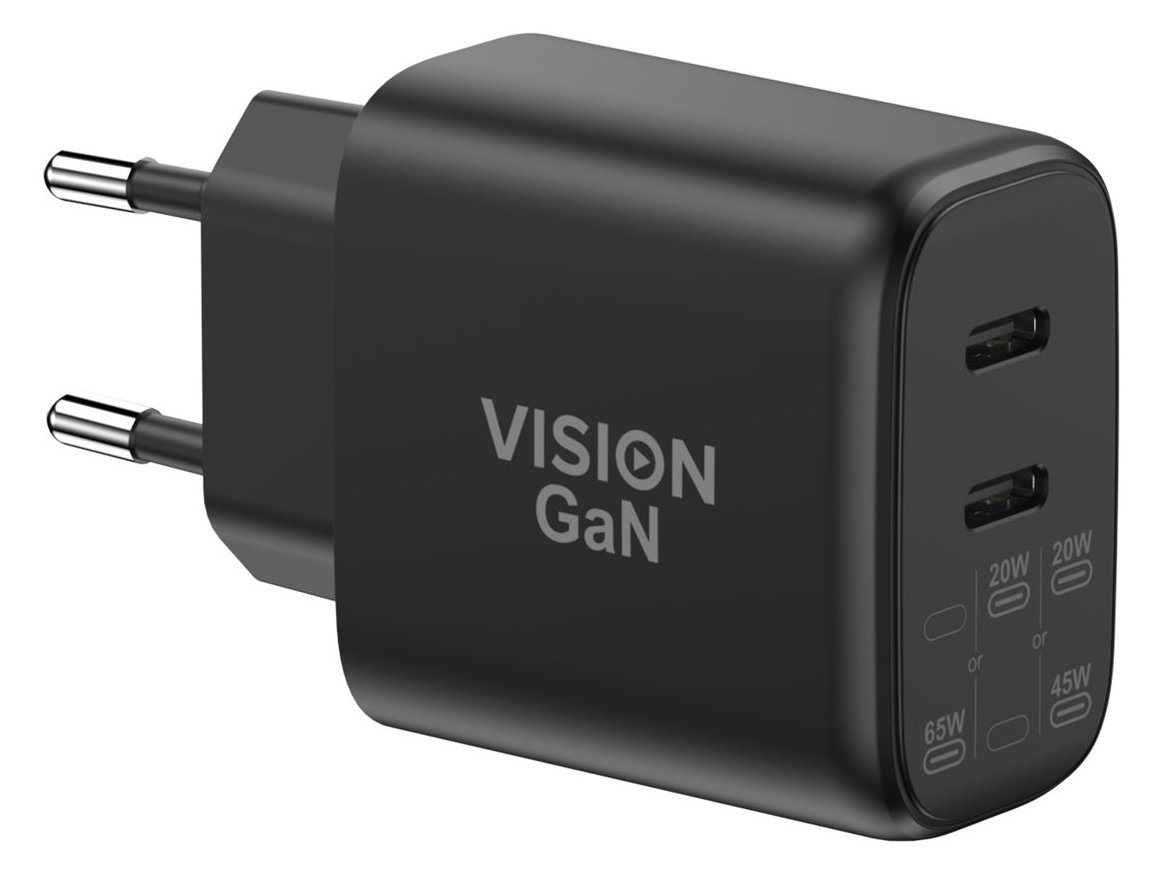 Vision USB-C Charger with EU Plug - 20.000 W