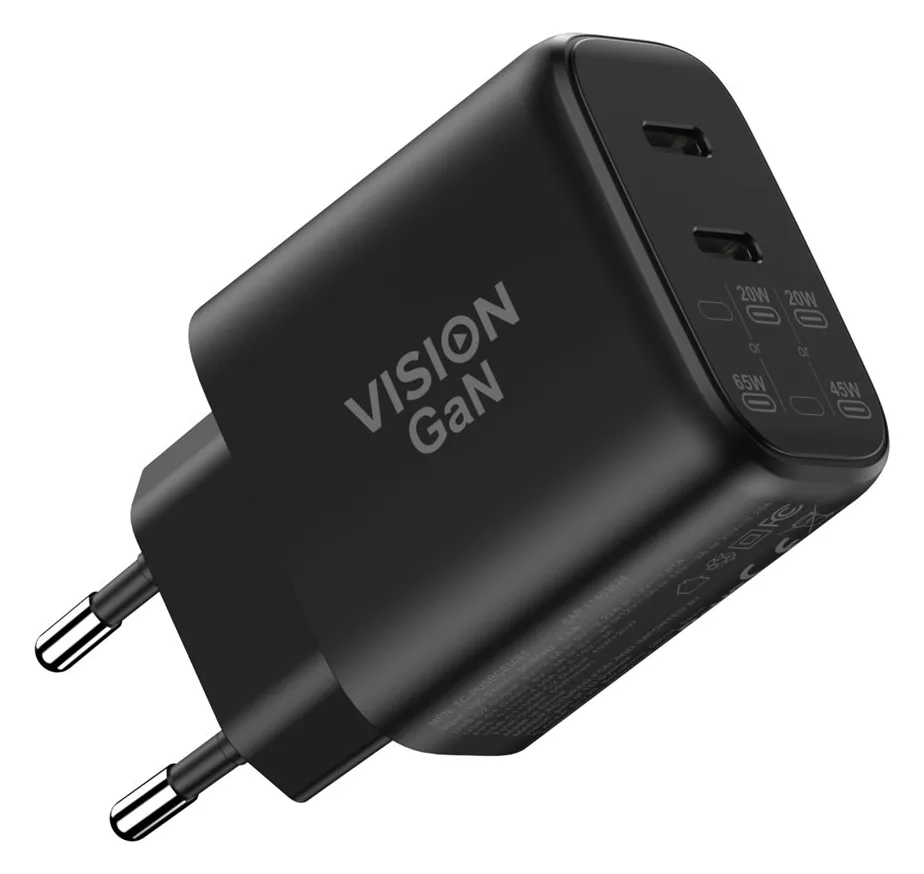 Vision USB-C Charger with EU Plug - 20.000 W, Ansicht 3