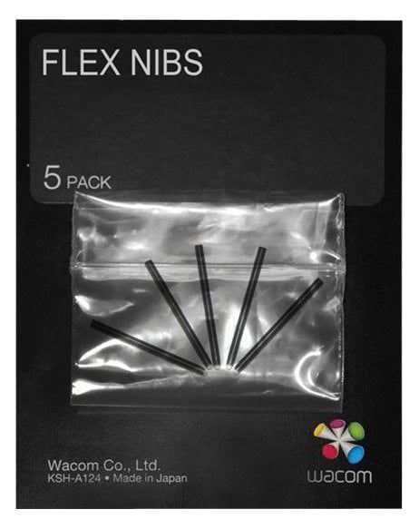 Wacom Flex Pen Nibs for Intuos4 - Digitale Stiftspitze (Packung mit 5)