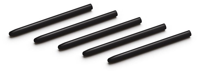 Wacom Standard Pen Nibs - Digitale Stiftspitze - Schwarz (Packung mit 5)