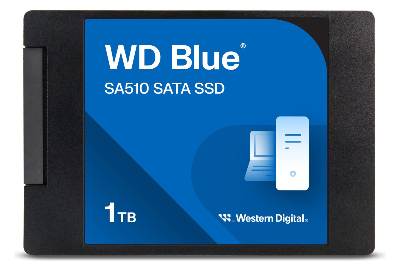 WD Blue SA510 WDS100T3B0A - SSD - 1 TB - intern - 2.5 (6.4 cm)