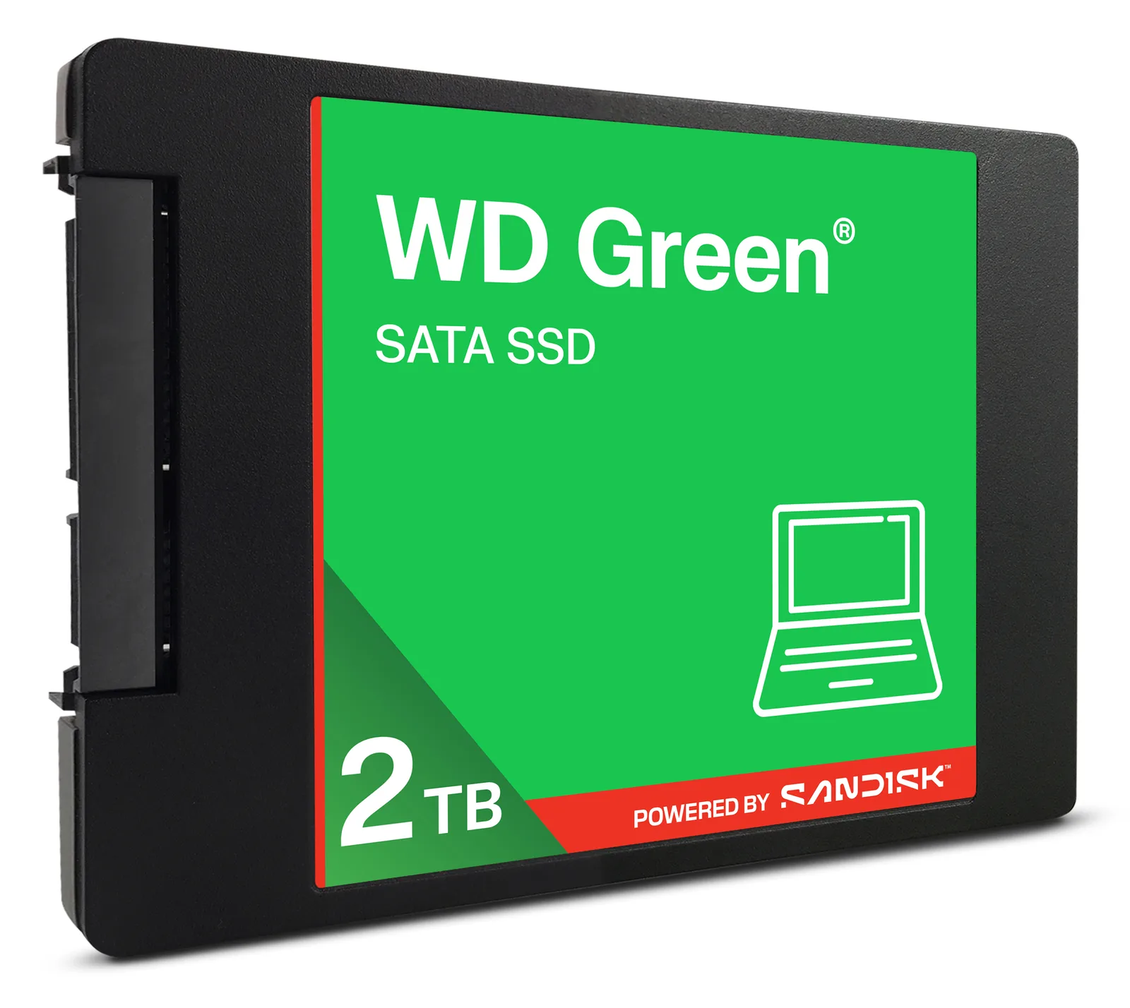 WD Green - SSD - 2 TB - cased - intern - 2.5 (6.4 cm), Ansicht 2
