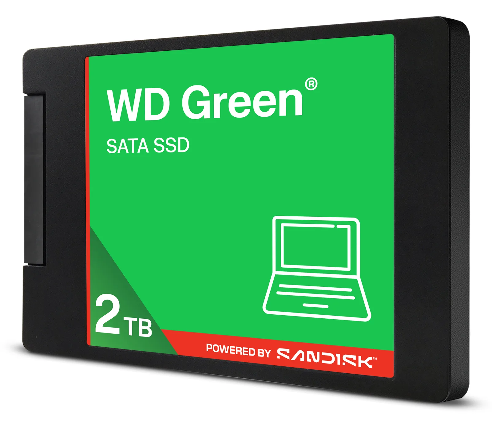WD Green - SSD - 2 TB - cased - intern - 2.5 (6.4 cm), Ansicht 3