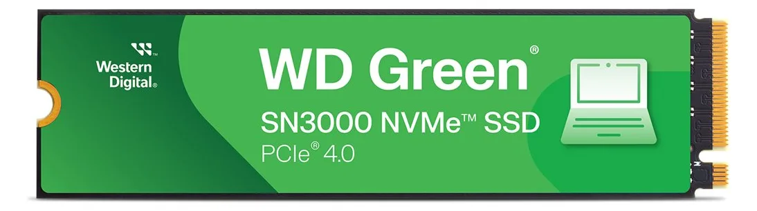 WD Green SN3000 NVMe SSD 2TB, Ansicht 2