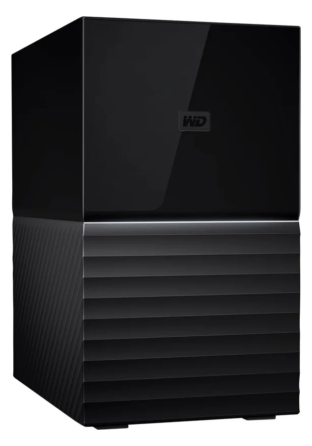 WD My Book Duo WDBFBE0280JBK - Festplatten-Array - 28 TB - 2 Schächte - HDD 14 TB x 2 - USB 3.1 Gen 1 (extern), Ansicht 2