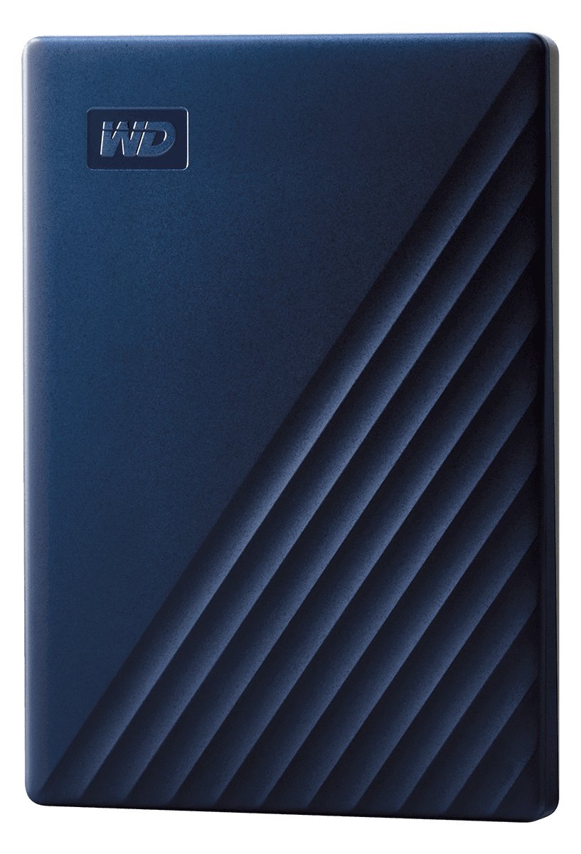 WD My Passport for Mac WDBA2D0020BBL - Festplatte - verschlüsselt - 2 TB - extern (tragbar)