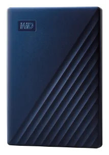 WD My Passport for Mac WDBA2F0050BBL - Festplatte - verschlüsselt - 5 TB - extern (tragbar), Ansicht 2