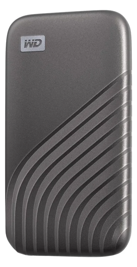 WD My Passport SSD WDBAGF0020BGY - SSD - verschlüsselt - 2 TB - extern (tragbar), Ansicht 3